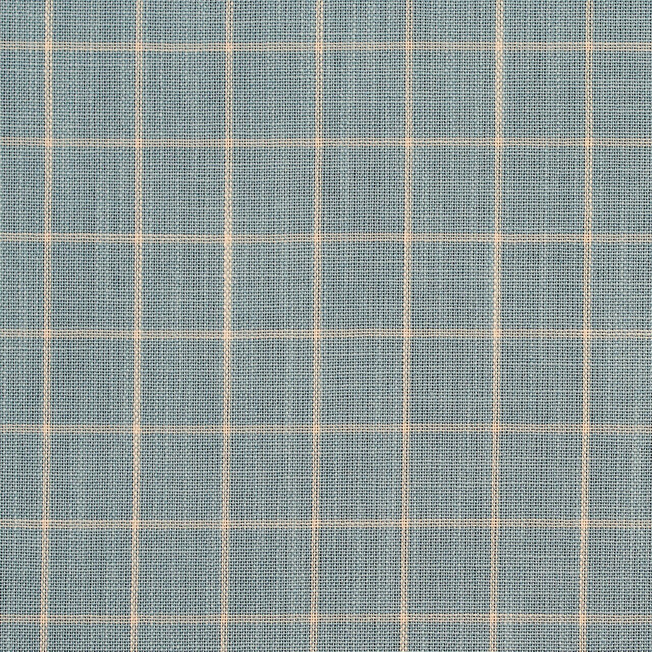 Cornflower Checkerboard - Blue Plaid,Small Scale Upholstery Fabric 54 Inches"